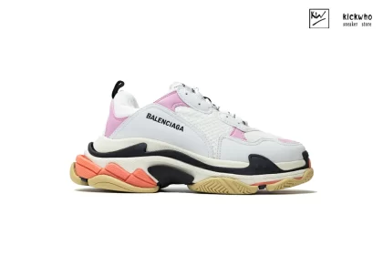 Balenciaga Wmns Triple S 'White Light Pink'