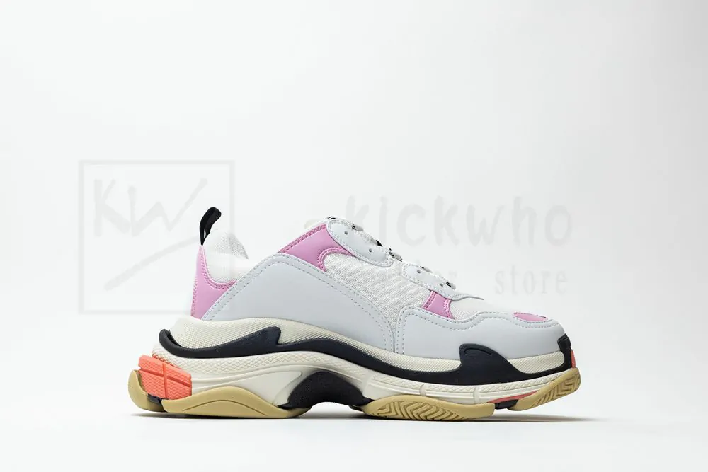 Balenciaga Wmns Triple S 'White Light Pink' - Image 2