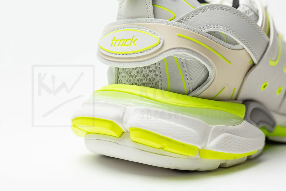 Balenciaga Wmns Track Sneaker 'White Fluo Yellow' - Image 8