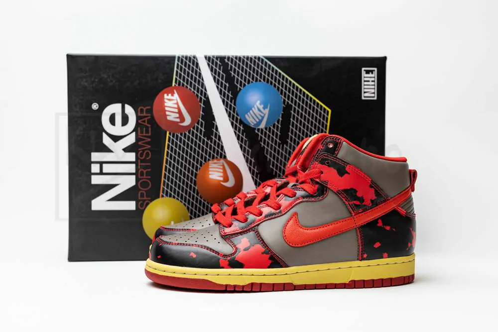 Dunk High 1985 'Acid Wash' - Image 4