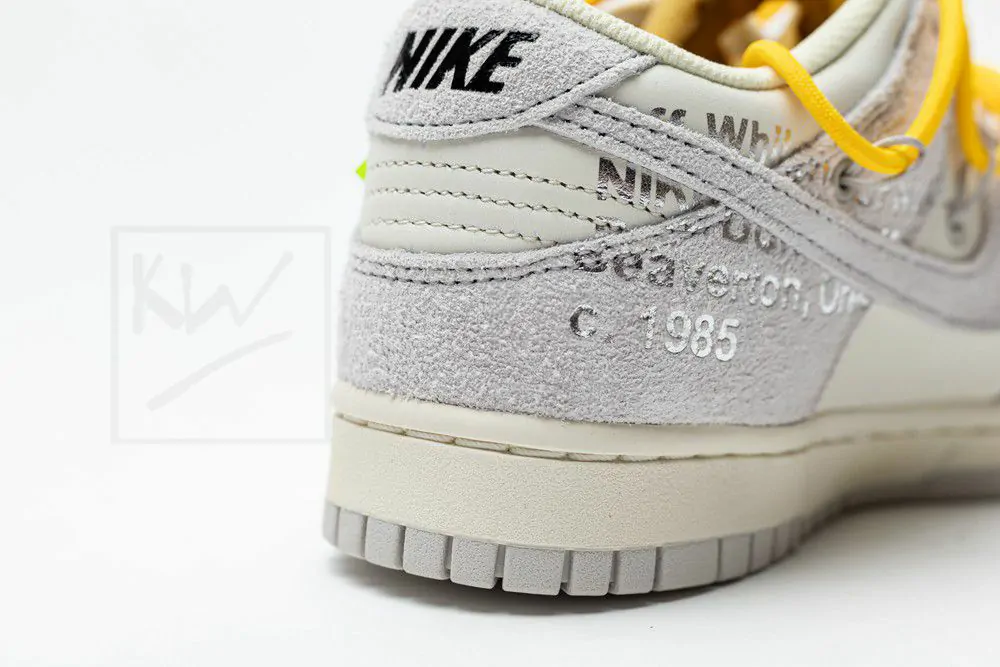 Off-White x Dunk Low 'Lot 39 of 50' - Image 8