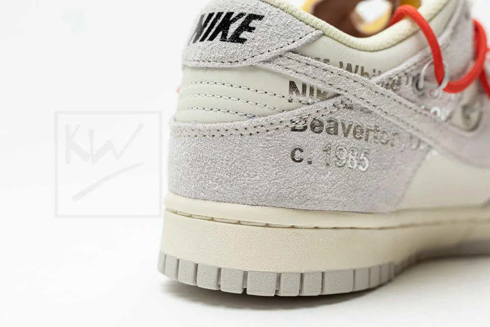Off-White x Dunk Low 'Lot 33 of 50' - Image 8