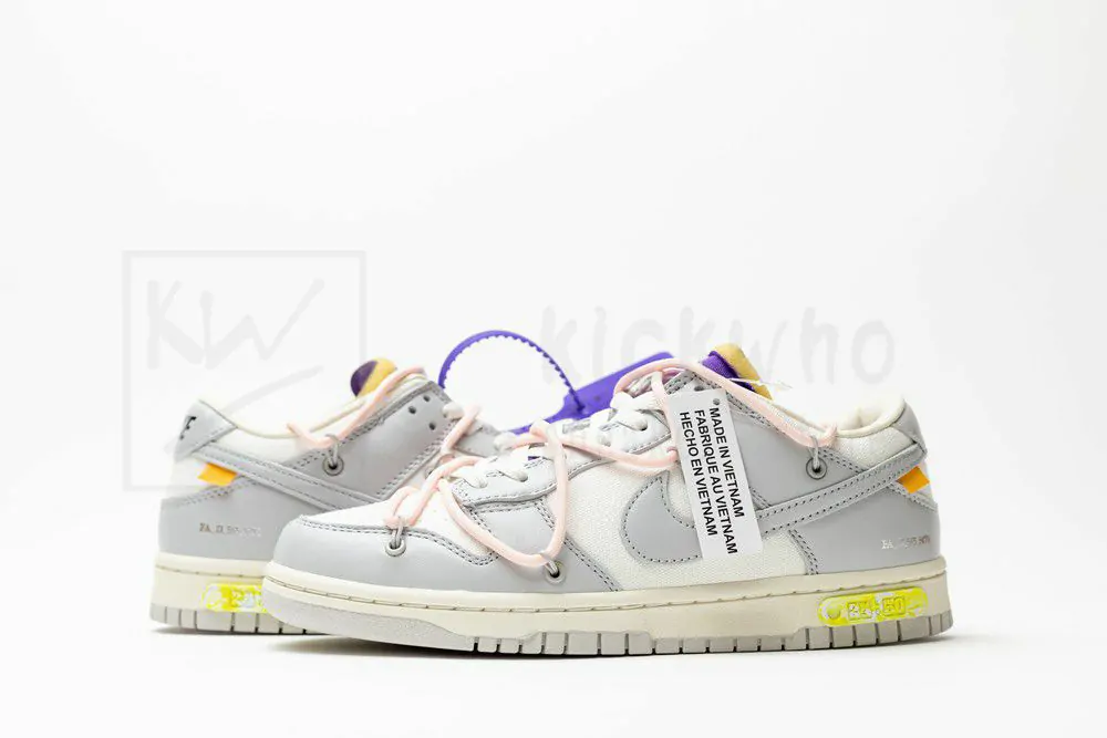 Off-White x Dunk Low 'Lot 24 of 50' - Image 5