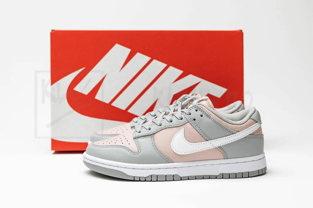 Wmns Dunk Low 'Soft Grey Pink' - Image 4