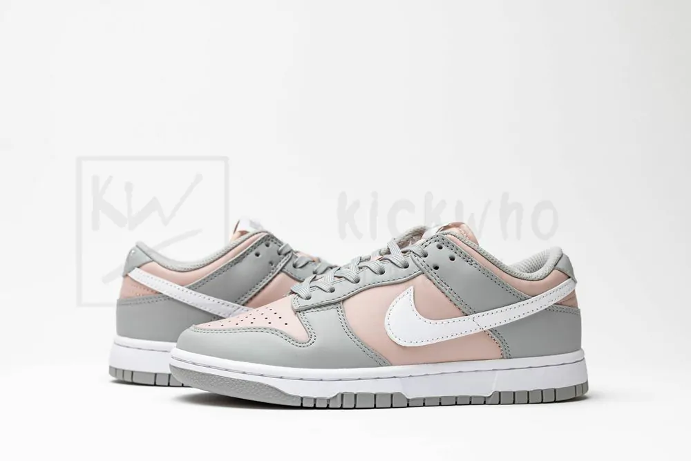 Wmns Dunk Low 'Soft Grey Pink' - Image 5