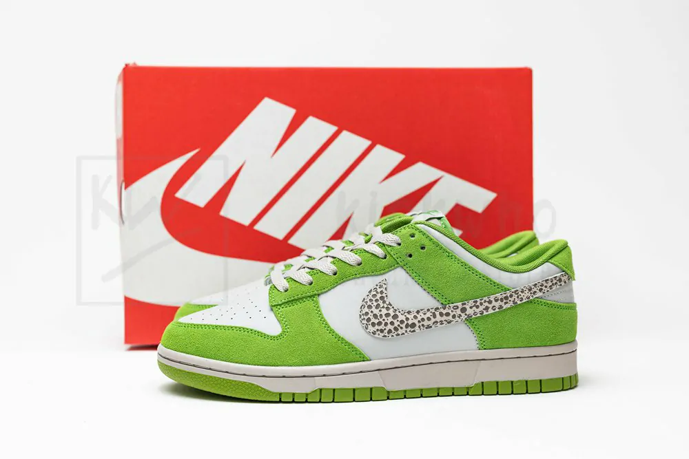 Nike Dunk Low AS Safari Swoosh Chlorophyll - Image 4