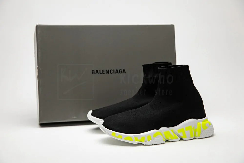 Balenciaga Graffiti Speed Bright Yellow - Image 4
