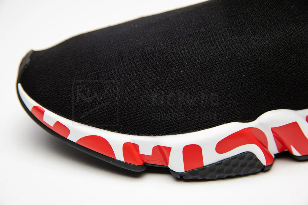 Balenciaga Graffiti Speed Red Sole - Image 7