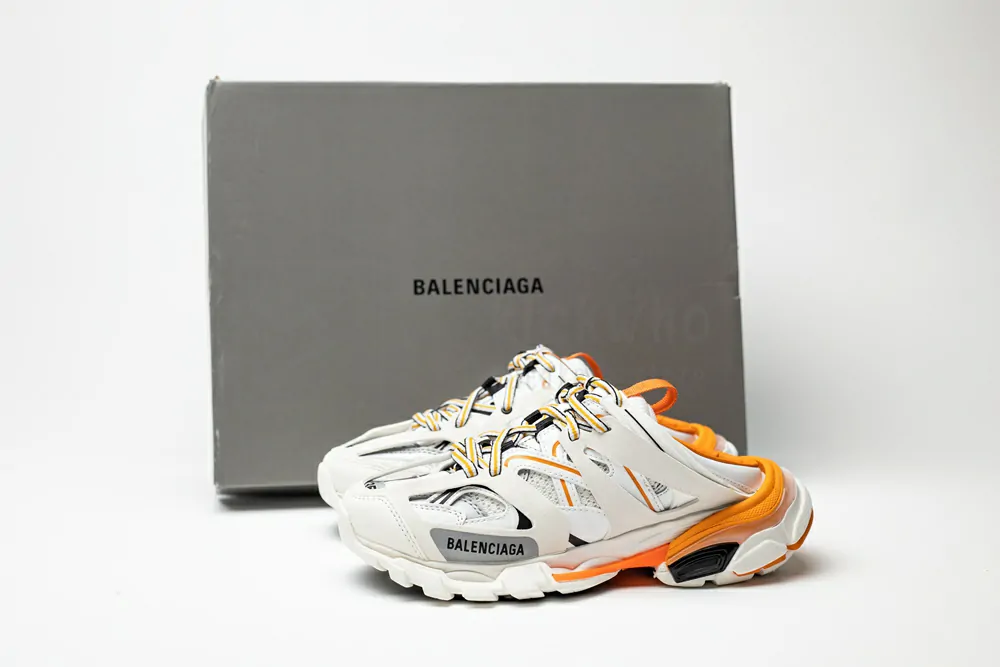 Balenciaga Wmns Track Mule 'Orange' - Image 4