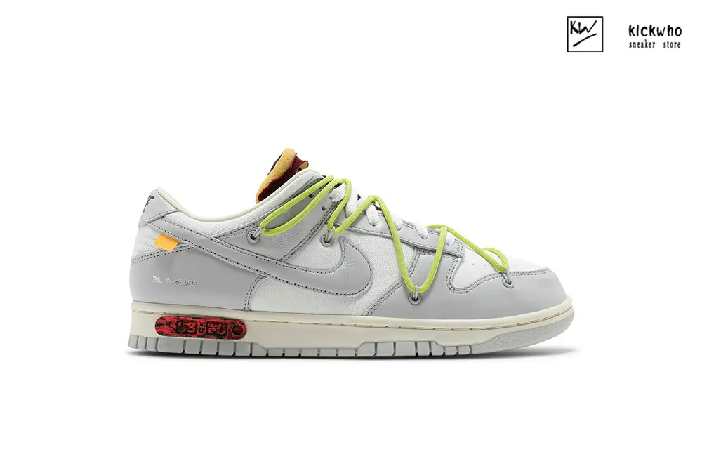 Off-White x Dunk Low 'Lot 08 of 50'