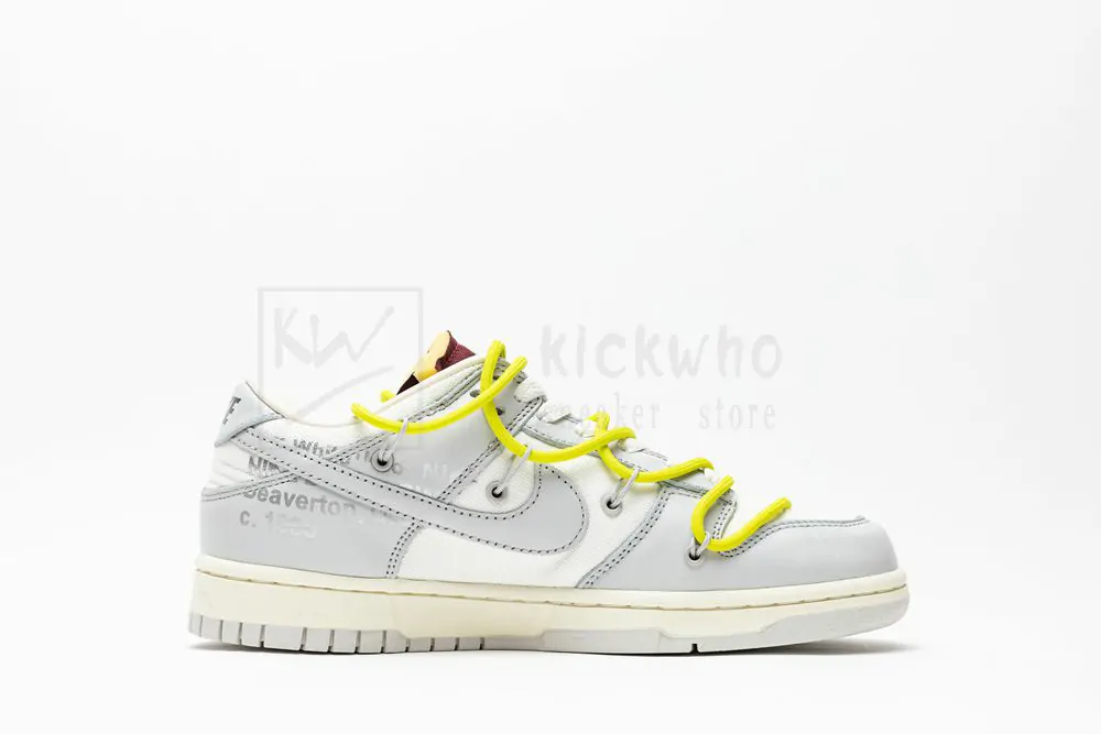 Off-White x Dunk Low 'Lot 08 of 50' - Image 2