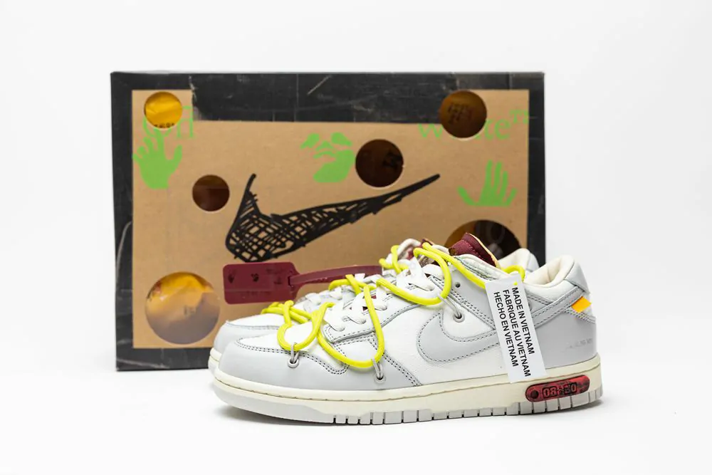 Off-White x Dunk Low 'Lot 08 of 50' - Image 4