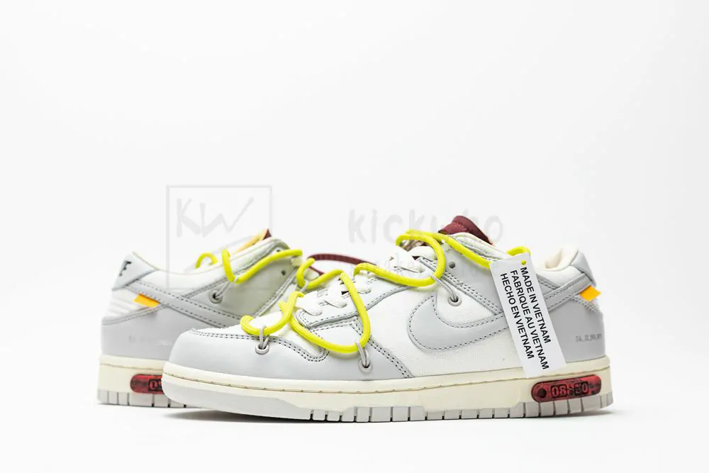 Off-White x Dunk Low 'Lot 08 of 50' - Image 5