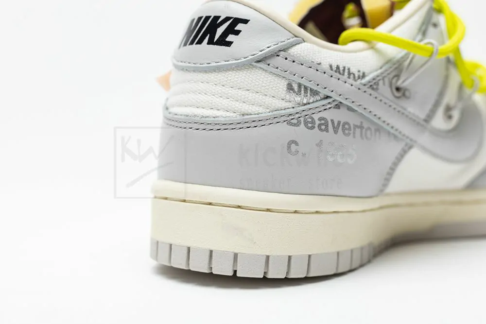 Off-White x Dunk Low 'Lot 08 of 50' - Image 8