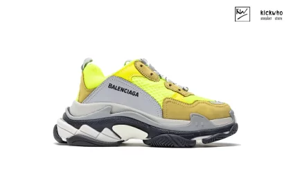 Balenciaga Wmns Triple S Trainer 'Yellow Fluo'
