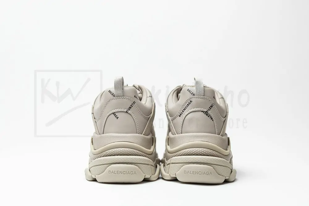 Balenciaga Wmns Triple S Sneaker 'All Over Logo - Beige' - Image 6