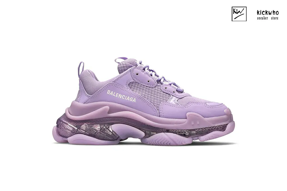 Balenciaga Wmns Triple S Sneaker 'Clear Sole - Light Lilac'