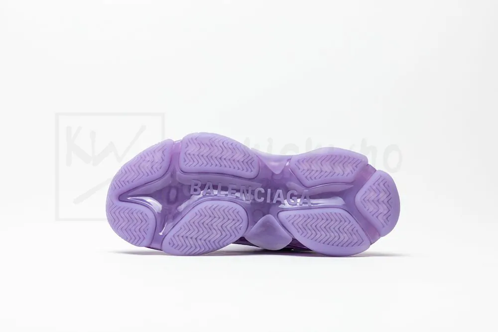 Balenciaga Wmns Triple S Sneaker 'Clear Sole - Light Lilac' - Image 3
