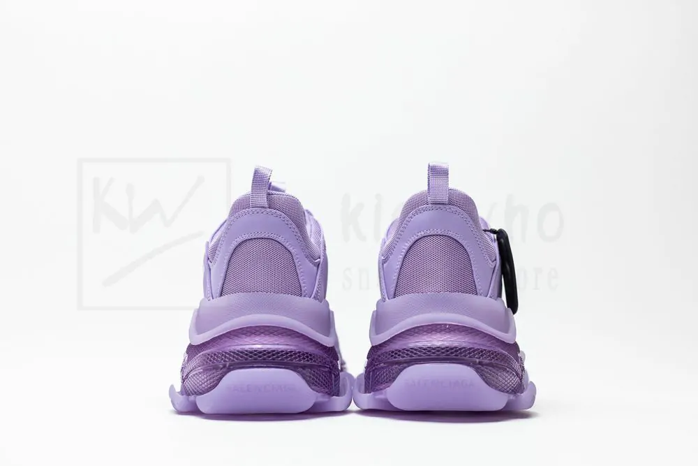 Balenciaga Wmns Triple S Sneaker 'Clear Sole - Light Lilac' - Image 6