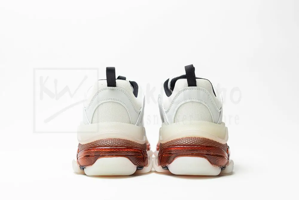 Balenciaga Triple S Sneaker 'Clear Sole - White Red' - Image 6