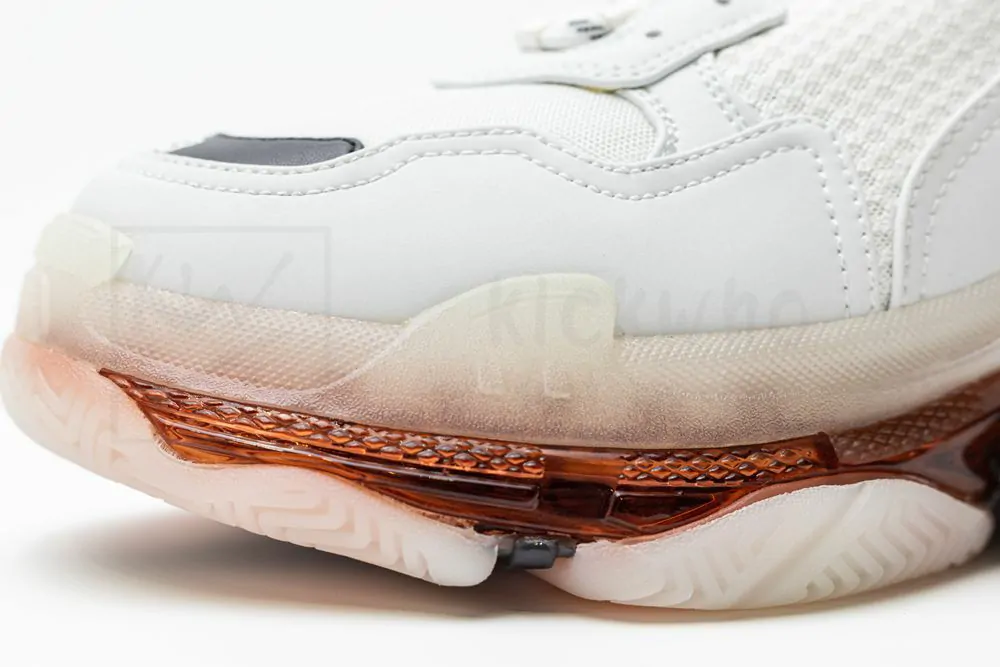 Balenciaga Triple S Sneaker 'Clear Sole - White Red' - Image 7