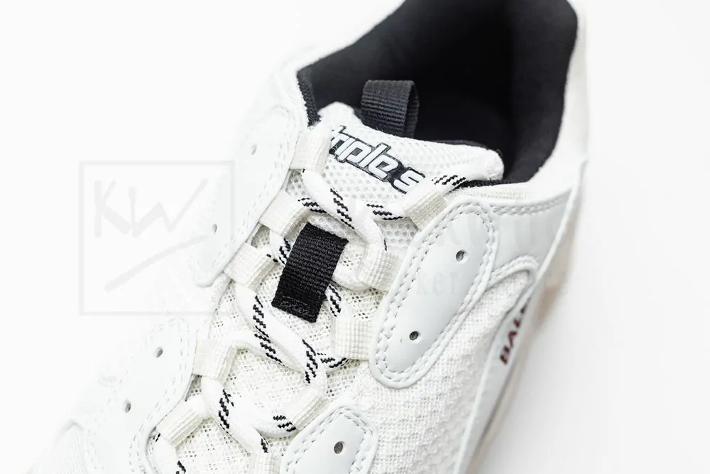 Balenciaga Triple S Sneaker 'Clear Sole - White Red' - Image 9