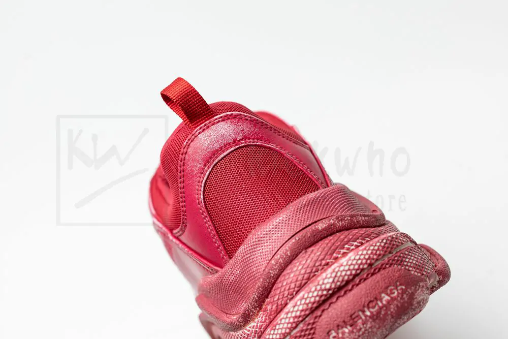Balenciaga Triple S Sneaker 'Dark Red' - Image 10