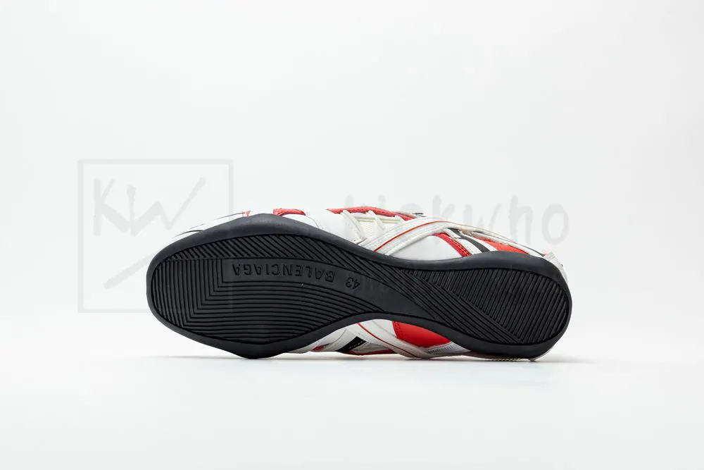 Balenciaga Wmns Drive Sneaker 'Red White' - Image 3