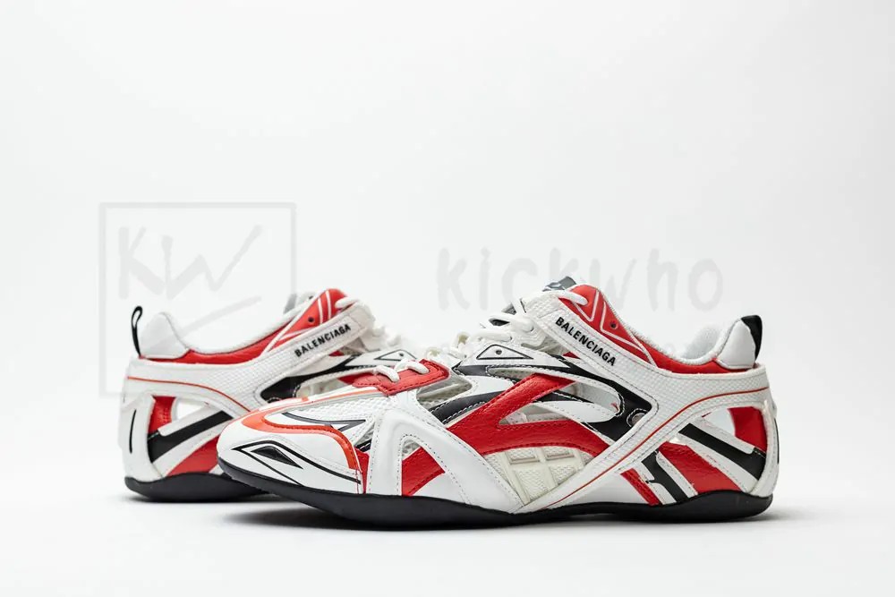 Balenciaga Wmns Drive Sneaker 'Red White' - Image 5