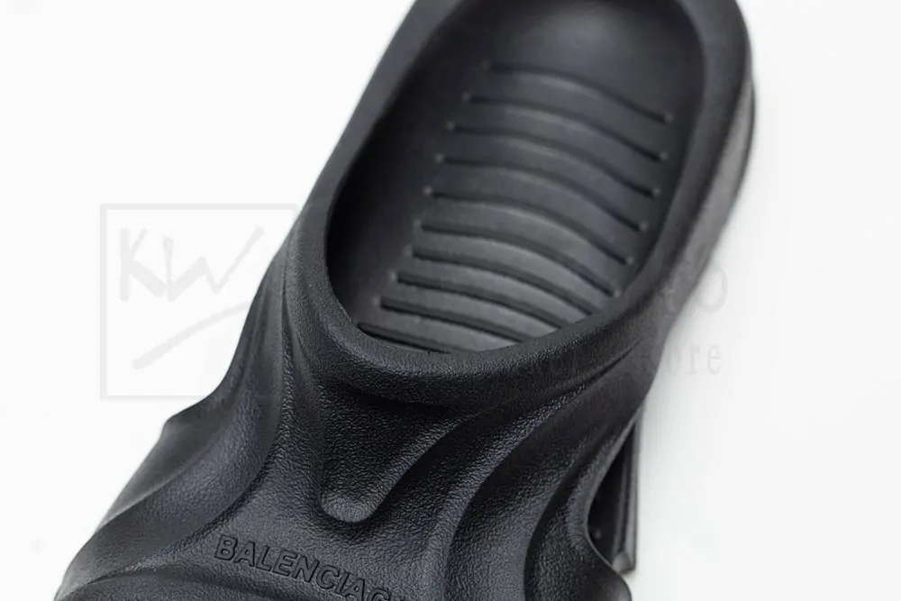 Balenciaga Mold Slide Sandal Black - Image 9