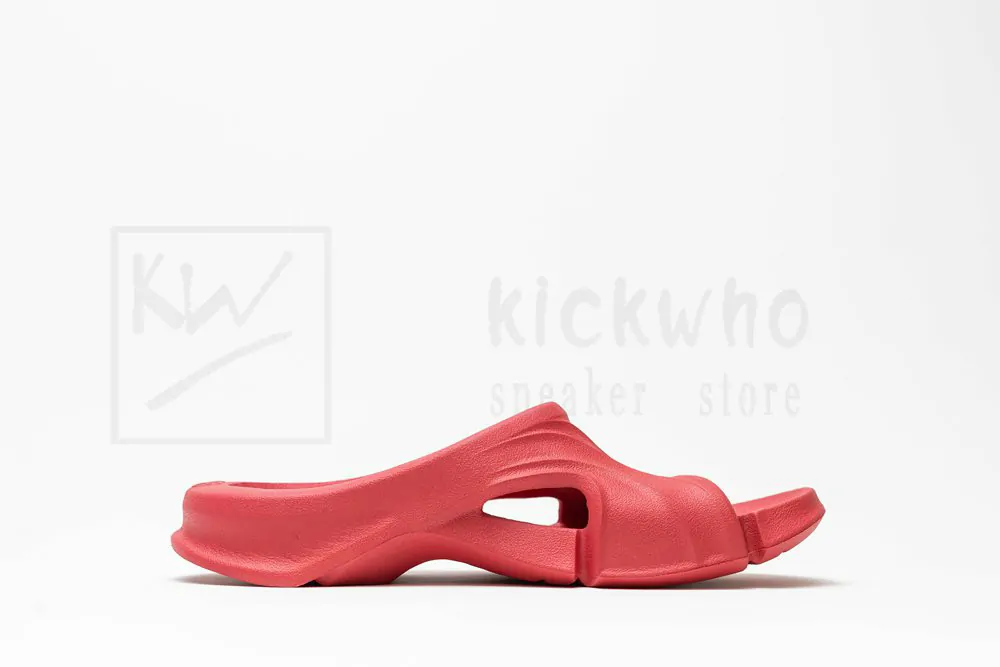 Balenciaga Mold Slide Sandal Red - Image 2