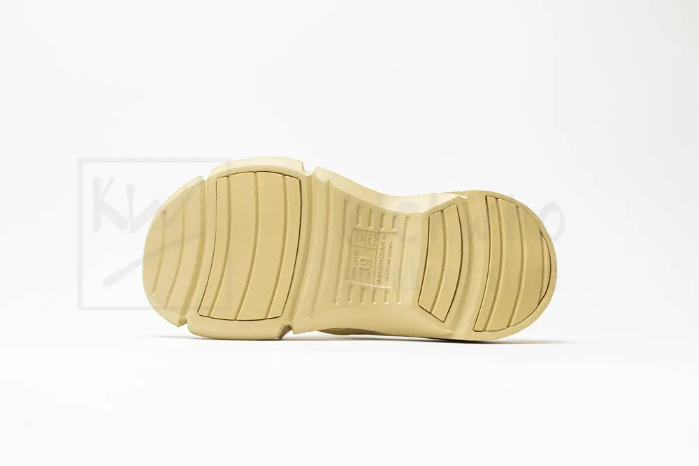 Balenciaga Mold Slide Sandal Beige - Image 3