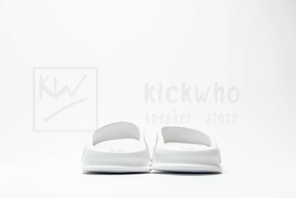 Balenciaga Mold Slide Sandal All White - Image 6