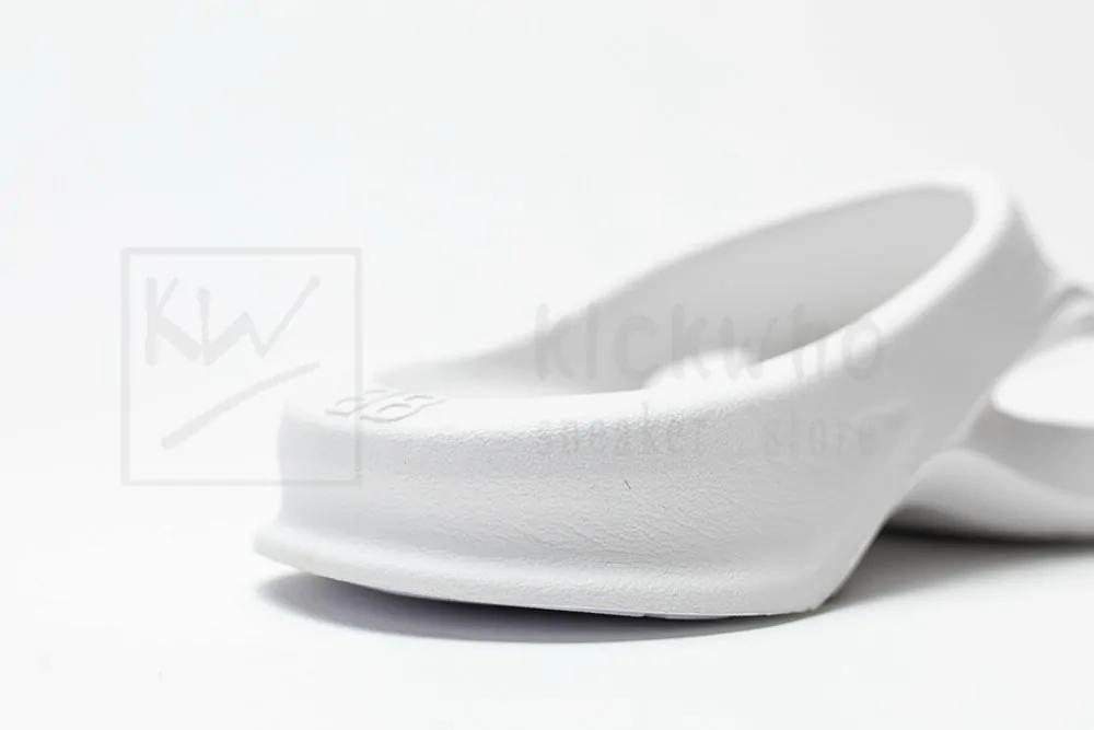 Balenciaga Mold Slide Sandal All White - Image 8