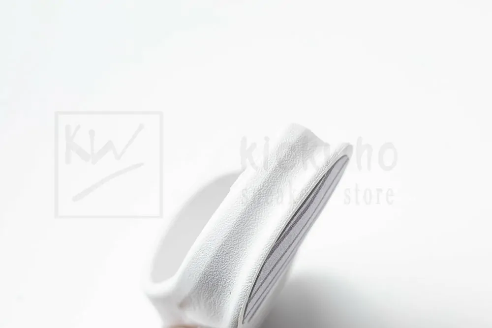 Balenciaga Mold Slide Sandal All White - Image 10
