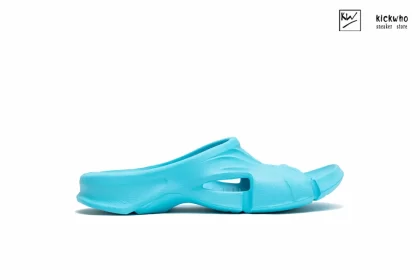 Balenciaga Mold Slide Sandal Blue