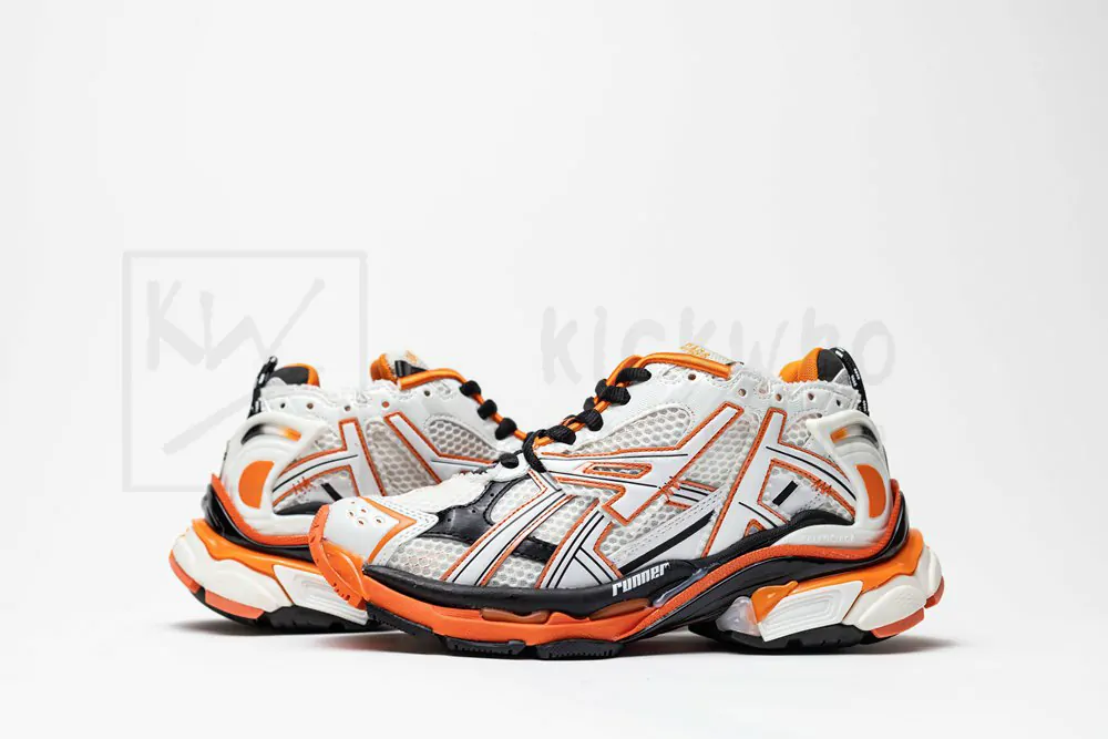 Balenciaga Runner Orange - Image 5