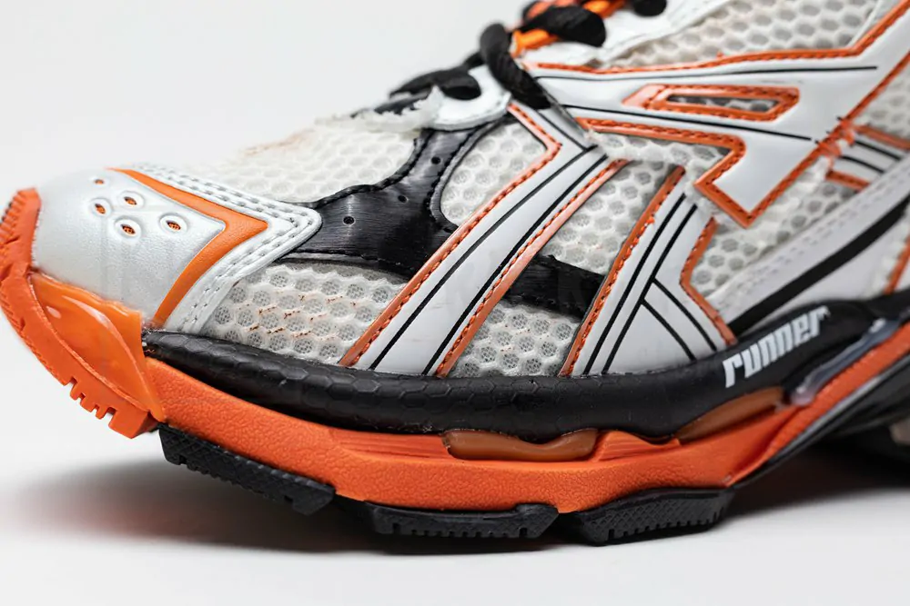 Balenciaga Runner Orange - Image 7