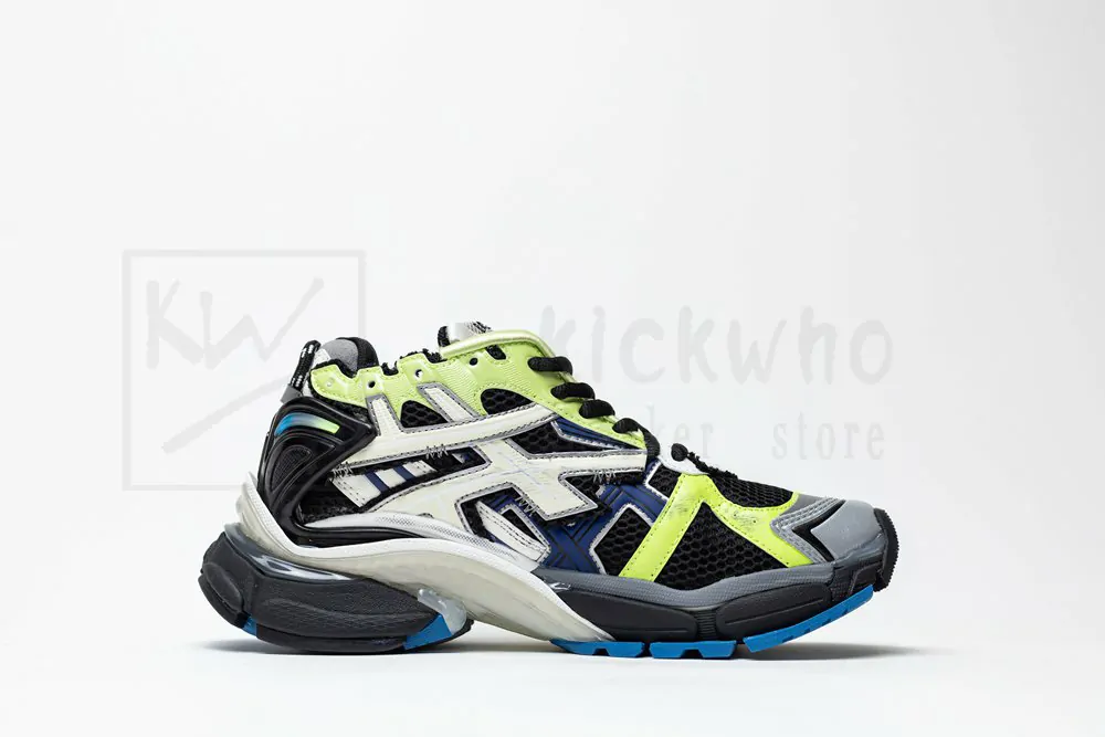 Balenciaga Runner Green Blue Black Grey - Image 2