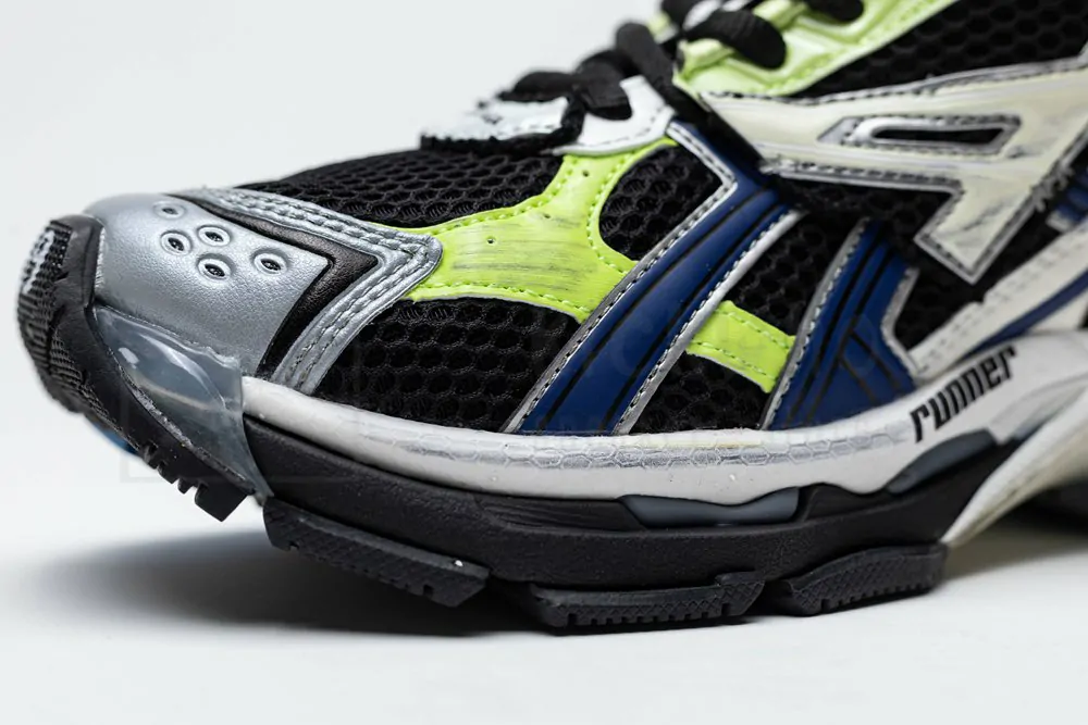 Balenciaga Runner Green Blue Black Grey - Image 7