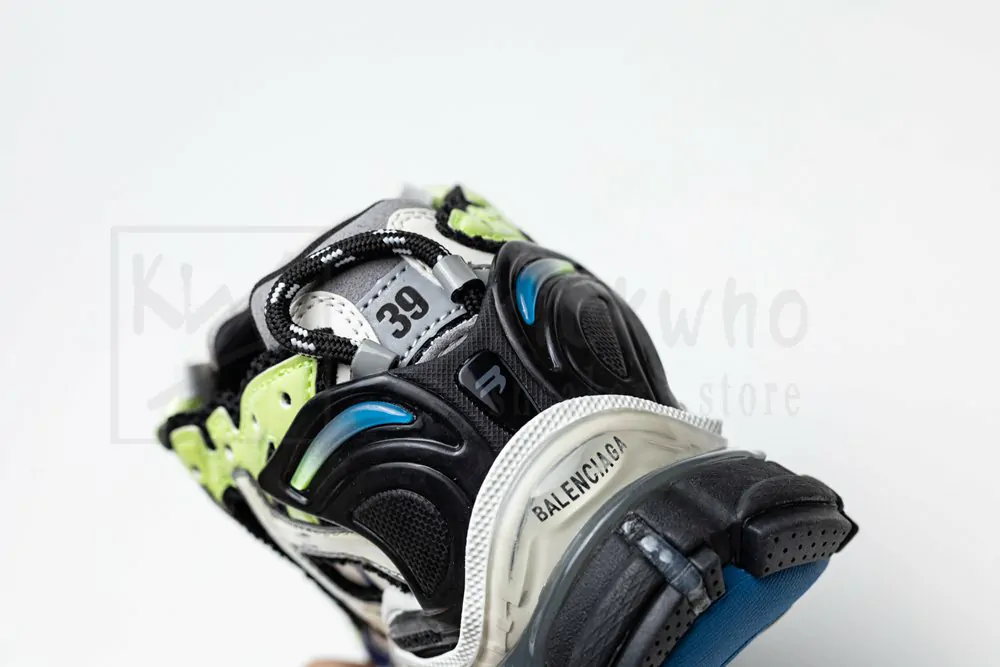 Balenciaga Runner Green Blue Black Grey - Image 10
