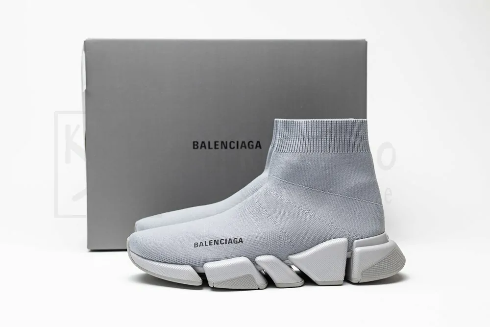 Balenciaga Wmns Speed 2.0 Sneaker 'Grey' - Image 4
