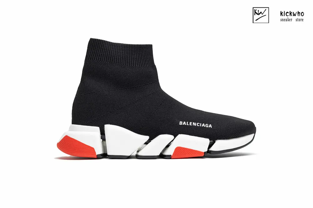 Balenciaga Wmns Speed 2.0 Sneaker 'Black Red'