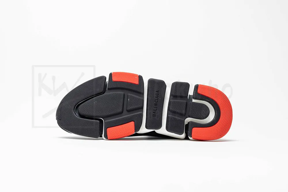 Balenciaga Wmns Speed 2.0 Sneaker 'Black Red' - Image 3