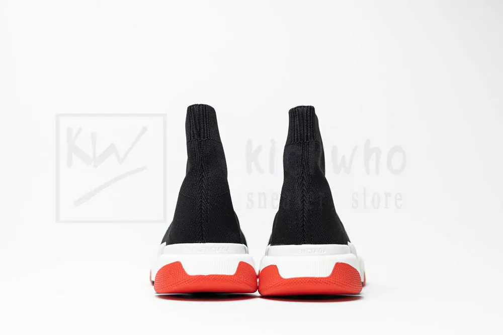 Balenciaga Wmns Speed 2.0 Sneaker 'Black Red' - Image 6