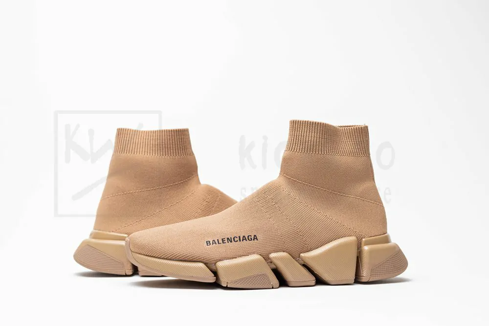 Balenciaga Wmns Speed 2.0 Sneaker Lotus root powder' - Image 5