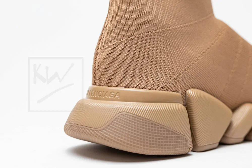 Balenciaga Wmns Speed 2.0 Sneaker Lotus root powder' - Image 8