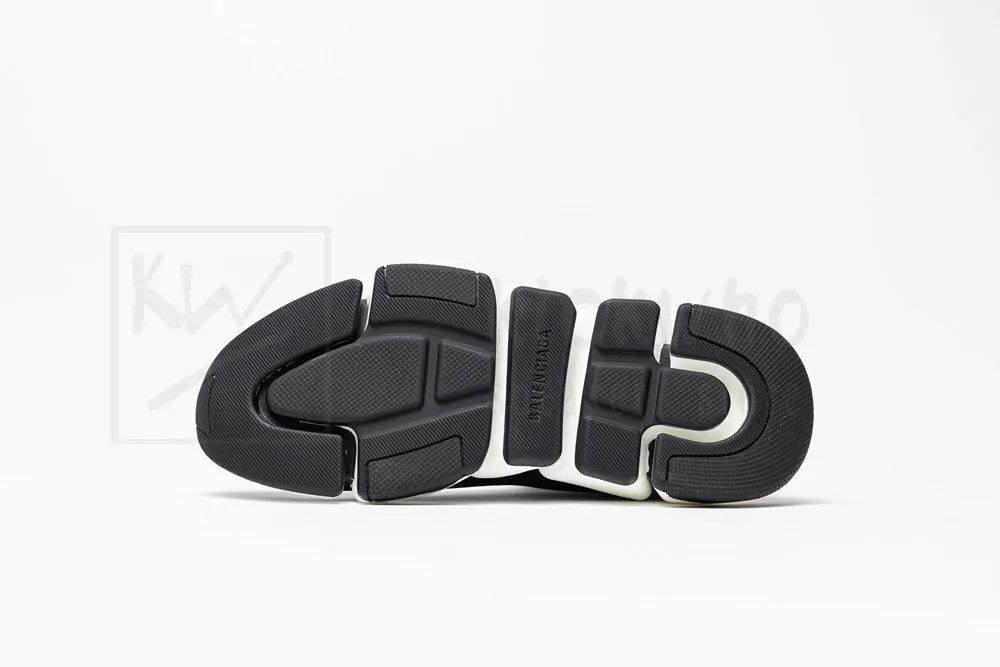 Balenciaga Wmns Speed 2.0 Sneaker 'Black White' - Image 3