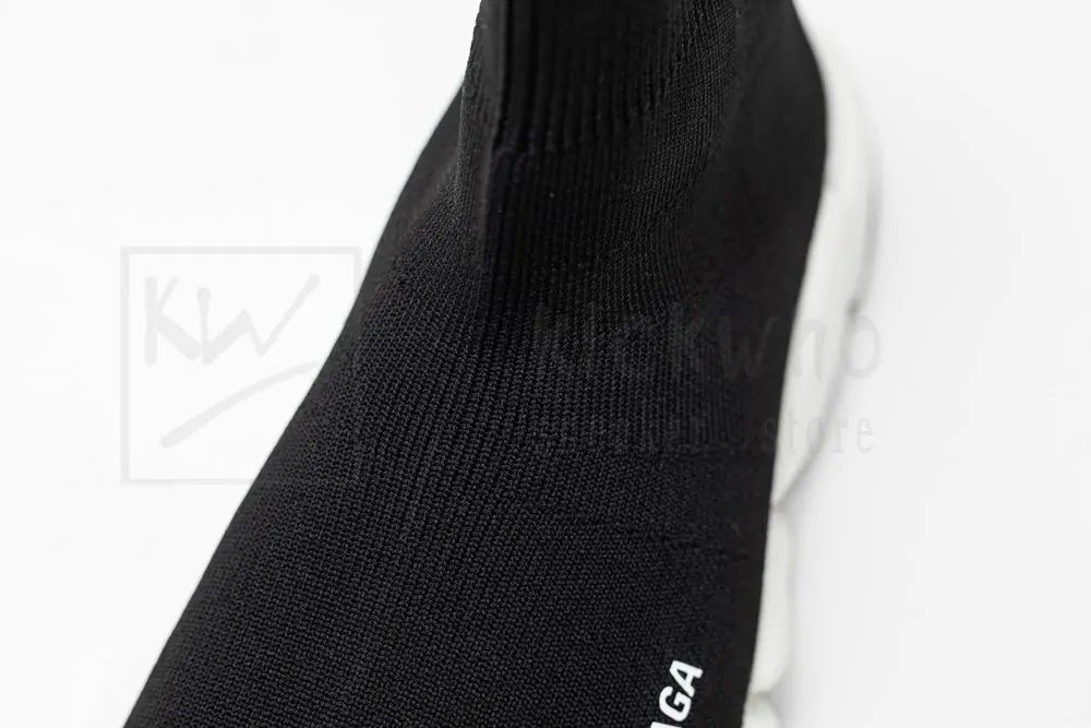 Balenciaga Wmns Speed 2.0 Sneaker 'Black White' - Image 9