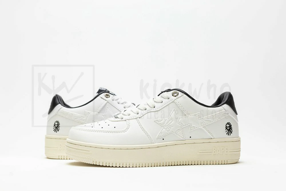 Bape Sk8 Sta Low 'White' - Image 5